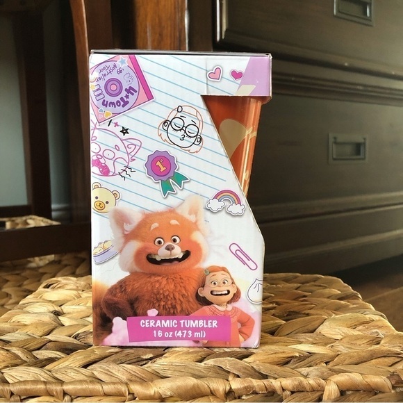 Disney Turning Red: “Pand-ade” Ceramic Tumbler 16oz - Picture 4 of 5